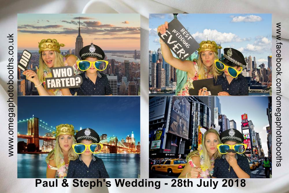 Paul & Stephanie's Wedding | View more photos from the event at gallery.omegaphotobooths.co.uk/u/Omega-Photobooths/Paul-Stephanies-Wedding